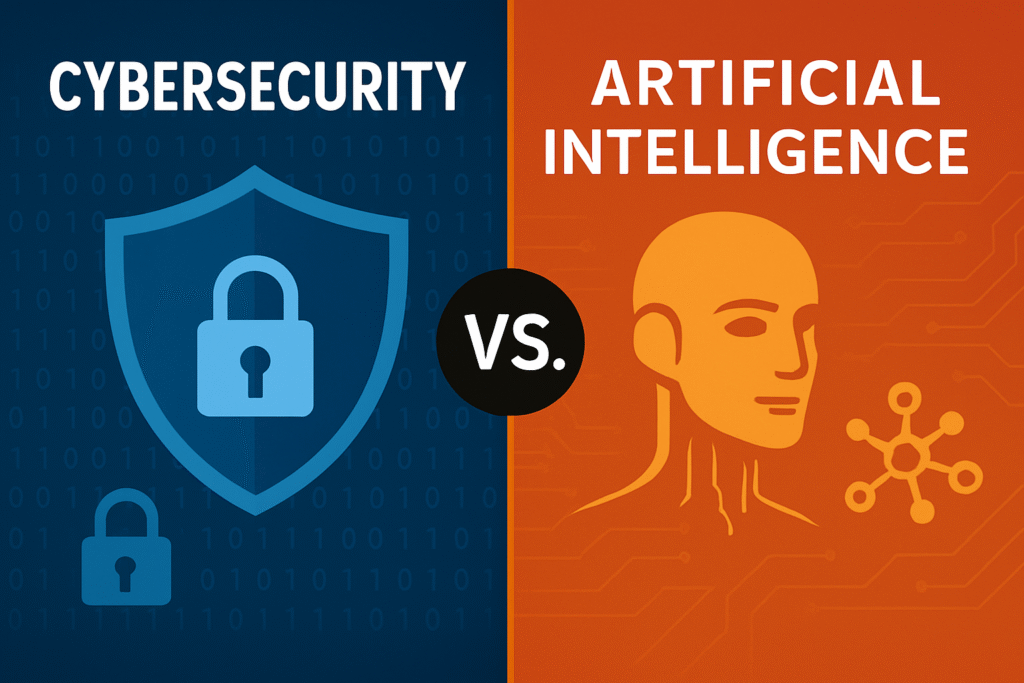 which is easy cybersecurity or artificial intelligence