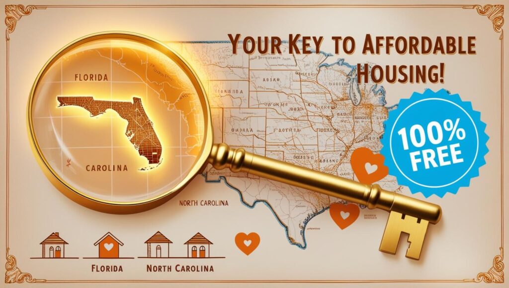 Screenshot of the Social Serve homepage showing affordable housing listings and search filters
