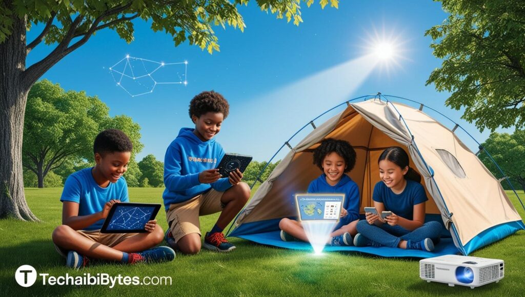 Outdoor Tech Play for Kids