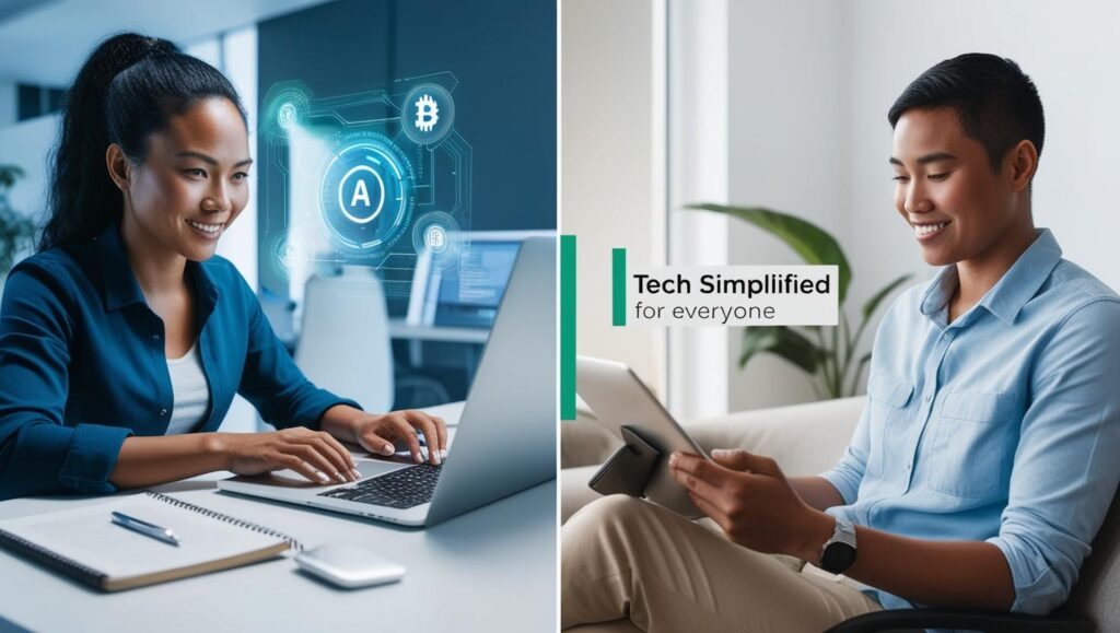 Screenshot of trwho.com homepage showing tech articles, tutorials, and news updates in a clean, mobile-friendly layout