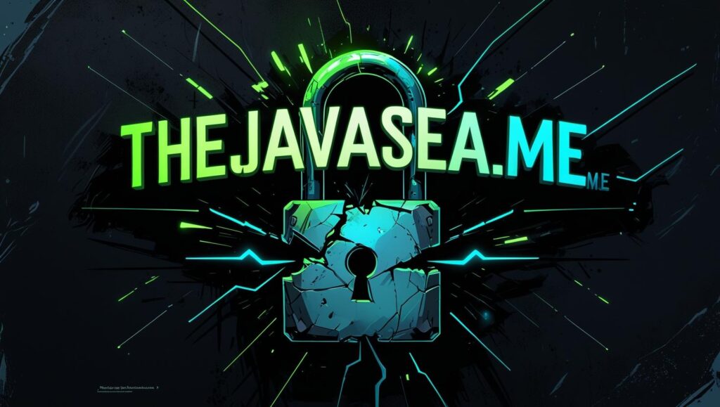 Illustration showing a digital data breach with exposed files and warning signs representing thejavasea.me leaks AIO-TLP incident